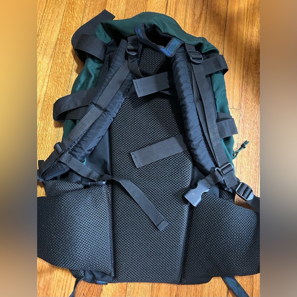 VTG 90s Jansport Large Hiking Backpack Made USA Talon zip - Picture 11 of 11